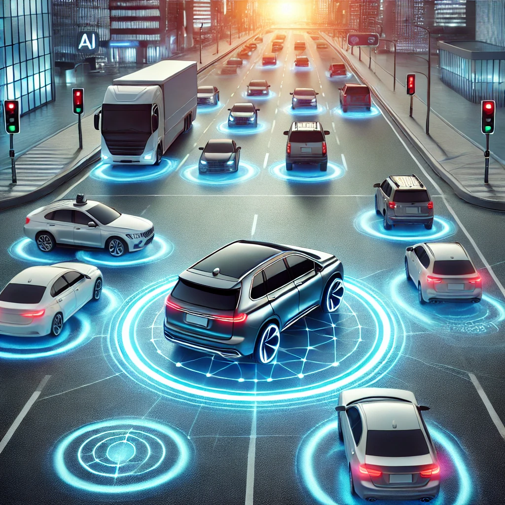 Autonomous vehicles and AI improving road safety and efficiency